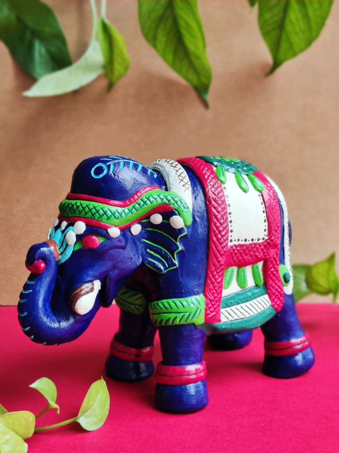Terracotta Elephant statue for Home Decor AuthIndia
